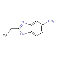 Chemical structure of 2-ethyl-1H-1,3-benzodiazol-5-amine - CSSB00000721960