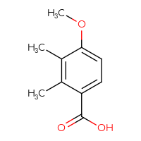 Chemical structure of 4-methoxy-2,3-dimethylbenzoic acid - CSSB00000082569