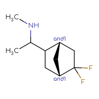 C10H17F2N