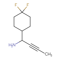 C10H15F2N