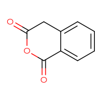 Chemical structure of 3,4-dihydro-1H-2-benzopyran-1,3-dione - CSSB00000212272