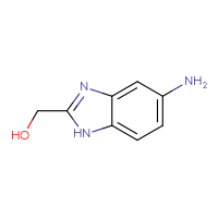 Chemical structure of (5-amino-1H-1,3-benzodiazol-2-yl)methanol - CSSB00011202940