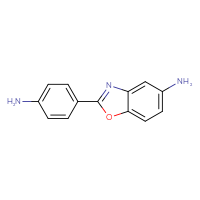 Chemical structure of 2-(4-aminophenyl)-1,3-benzoxazol-5-amine - CSSB00020638400