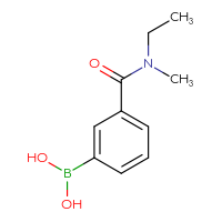 Chemical structure of {3-[ethyl(methyl)carbamoyl]phenyl}boronic acid - CSSB00000049279