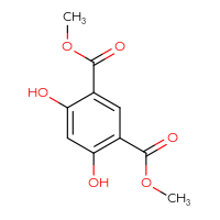 Chemical structure of 1,3-dimethyl 4,6-dihydroxybenzene-1,3-dicarboxylate - CSSB00010132254