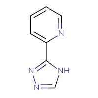 Chemical structure of 2-(4H-1,2,4-triazol-3-yl)pyridine - CSSB00000118209