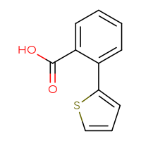 Chemical structure of 2-(thiophen-2-yl)benzoic acid - CSSB00011191954