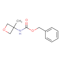 Chemical structure of benzyl N-(3-methyloxetan-3-yl)carbamate - CSSB00010291530