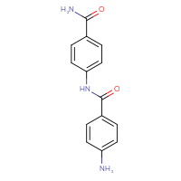 Chemical structure of 4-(4-aminobenzamido)benzamide - CSSB00016989404