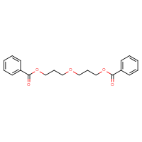 Chemical structure of 3-[3-(benzoyloxy)propoxy]propyl benzoate - CSSB00025762764