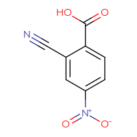 Chemical structure of 2-cyano-4-nitrobenzoic acid - CSSB00012184989