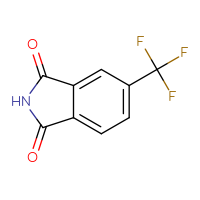 Chemical structure of 5-(trifluoromethyl)-2,3-dihydro-1H-isoindole-1,3-dione - CSSB00010232062