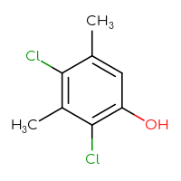 Chemical structure of 2,4-dichloro-3,5-dimethylphenol - CSSB00011219678