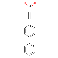 Chemical structure of 3-{[1,1'-biphenyl]-4-yl}prop-2-ynoic acid - CSSB00005972509