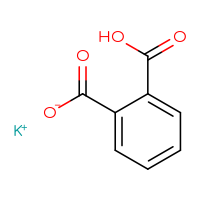 Chemical structure of potassium 2-carboxybenzoate - CSSB00016997540