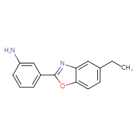 Chemical structure of 3-(5-ethyl-1,3-benzoxazol-2-yl)aniline - CSSB00000595955