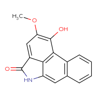 Chemical structure of 15-hydroxy-14-methoxy-10-azatetracyclo[7.6.1.0²,⁷.0¹²,¹⁶]hexadeca-1(16),2(7),3,5,8,12,14-heptaen-11-one - CSSB00121595764