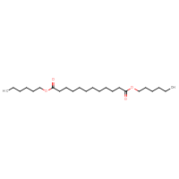 Chemical structure of 1,12-dihexyl dodecanedioate - CSSB06738094524
