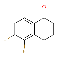 Chemical structure of 5,6-difluoro-1,2,3,4-tetrahydronaphthalen-1-one - CSSB00000104019