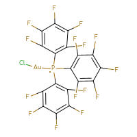 C18AuClF15P