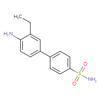 Chemical structure of 4'-amino-3'-ethyl-[1,1'-biphenyl]-4-sulfonamide - CSSB04846990697