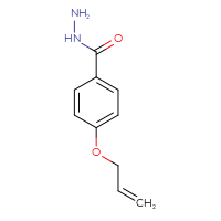 Chemical structure of 4-(prop-2-en-1-yloxy)benzohydrazide - CSSB00000216316