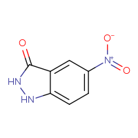 Chemical structure of 5-nitro-2,3-dihydro-1H-indazol-3-one - CSSB00011827642