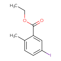 Chemical structure of ethyl 5-iodo-2-methylbenzoate - CSSB00012360117