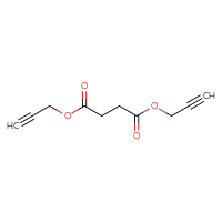 Chemical structure of 1,4-bis(prop-2-yn-1-yl) butanedioate - CSSB00010733155