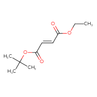 Chemical structure of 1-tert-butyl 4-ethyl (2E)-but-2-enedioate - CSSB00034920107