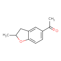 Chemical structure of 1-(2-methyl-2,3-dihydro-1-benzofuran-5-yl)ethan-1-one - CSSB00011219341