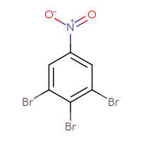 Chemical structure of 1,2,3-tribromo-5-nitrobenzene - CSSB00000703153