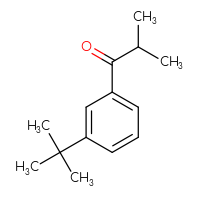 Chemical structure of 1-(3-tert-butylphenyl)-2-methylpropan-1-one - CSSB00010367854