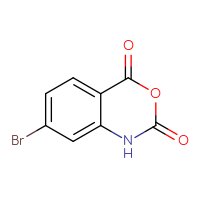 Chemical structure of 7-bromo-2,4-dihydro-1H-3,1-benzoxazine-2,4-dione - CSSB00000723304