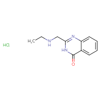 Chemical structure of 2-[(ethylamino)methyl]-3,4-dihydroquinazolin-4-one hydrochloride - CSSB00000682880