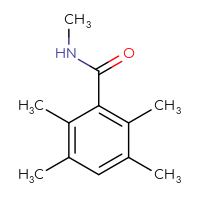 Chemical structure of N,2,3,5,6-pentamethylbenzamide - CSSB00010543557