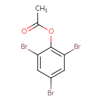 Chemical structure of 2,4,6-tribromophenyl acetate - CSSB00009811606
