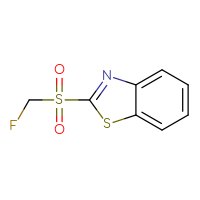 Chemical structure of 2-fluoromethanesulfonyl-1,3-benzothiazole - CSSB00015902800