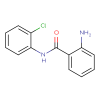 Chemical structure of 2-amino-N-(2-chlorophenyl)benzamide - CSSB00000594216
