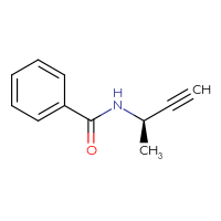 Chemical structure of N-[(2R)-but-3-yn-2-yl]benzamide - CSSB00015361027