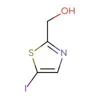 Chemical structure of (5-iodo-1,3-thiazol-2-yl)methanol - CSSB00012443554