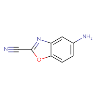 Chemical structure of 5-amino-1,3-benzoxazole-2-carbonitrile - CSSB00010942653
