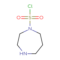 Chemical structure of 1,4-diazepane-1-sulfonyl chloride - CSMB00135130410