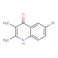 Chemical structure of 6-bromo-2,3-dimethyl-1,4-dihydroquinolin-4-one - CSSB00000746103