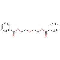 Chemical structure of 2-[2-(benzoyloxy)ethoxy]ethyl benzoate - CSSB00000035916