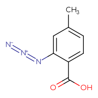 Chemical structure of 2-azido-4-methylbenzoic acid - CSSB00010395934