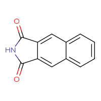 Chemical structure of 1H,2H,3H-benzo[f]isoindole-1,3-dione - CSSB00000032656