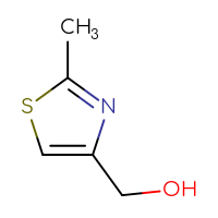 Chemical structure of (2-methyl-1,3-thiazol-4-yl)methanol - CSSB00000735831