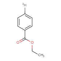 Chemical structure of ethyl (4-²H)benzoate - CSSB09889718676