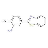 Chemical structure of 5-(1,3-benzothiazol-2-yl)-2-methylaniline - CSSB00000490020